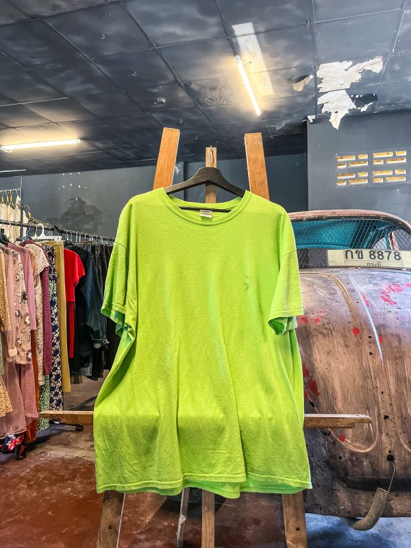 Oversize T-Shirt, Green T-Shirt , Gildan T-Shirt , Thrift store , Vintage collections