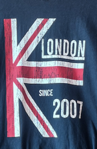 Garage T-Shirt , British T-Shirt , Second hand T-Shirt , Black T-Shirt , London T-Shirt 