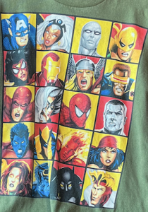 Vintage 90's marvel T-Shirts, Marvel T-Shirt, Second Hand T-Shirt , Cotton T-Shirt 